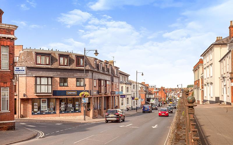 Cheffins office and surrounding street