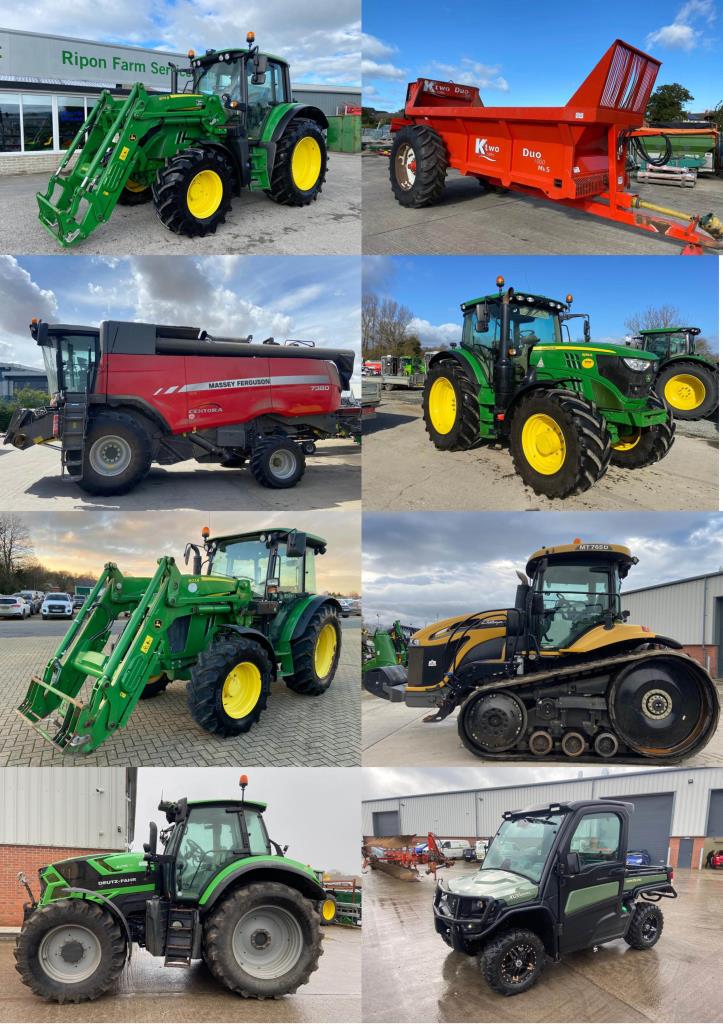 Major auction sale of used equipment to include 55no. tractors, 10no ...