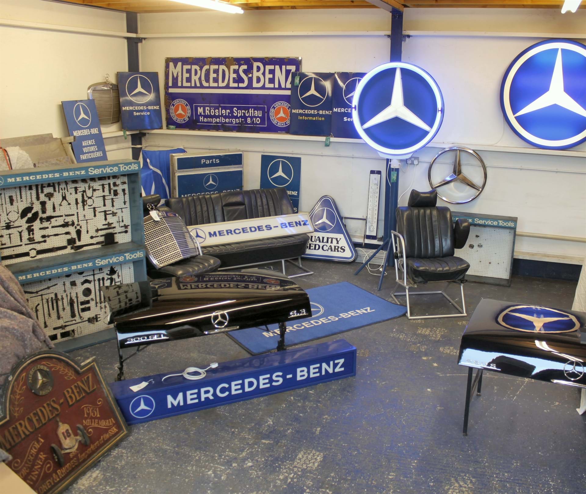 Automobilia collection from Stewart Imber set to draw crowds at