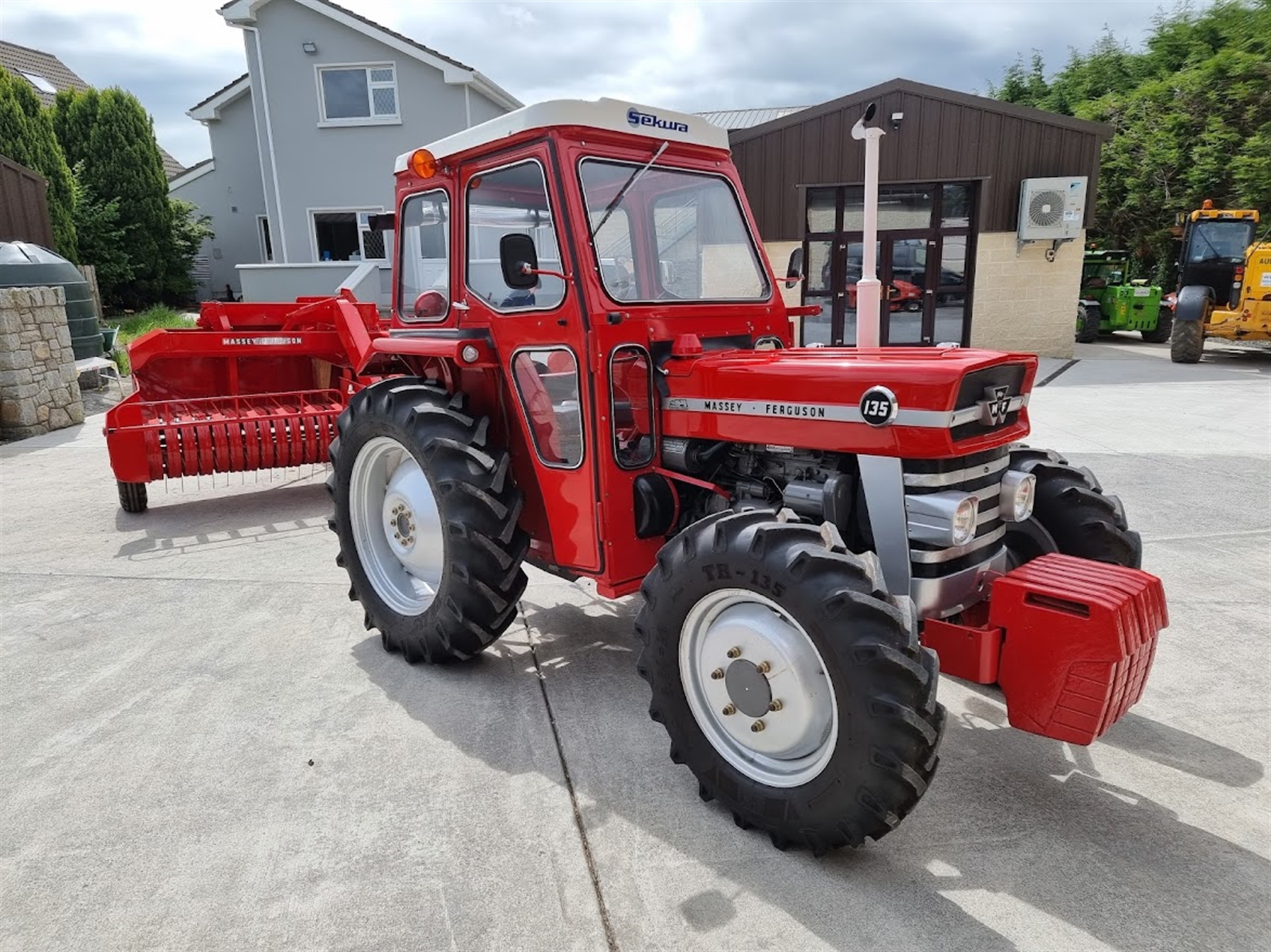Auction sale of 80 vintage and classic tractors, classic vehicles and implements Newry