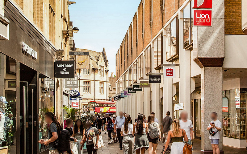 Cambridge Lion Yard Shops