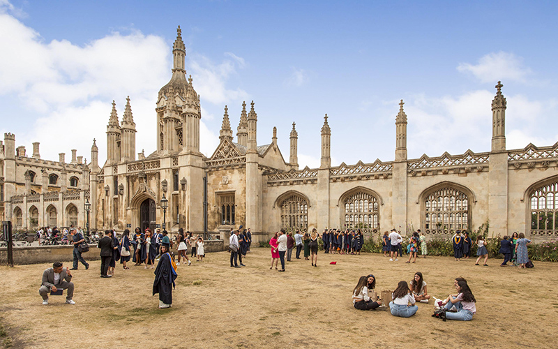 Front of Kings College