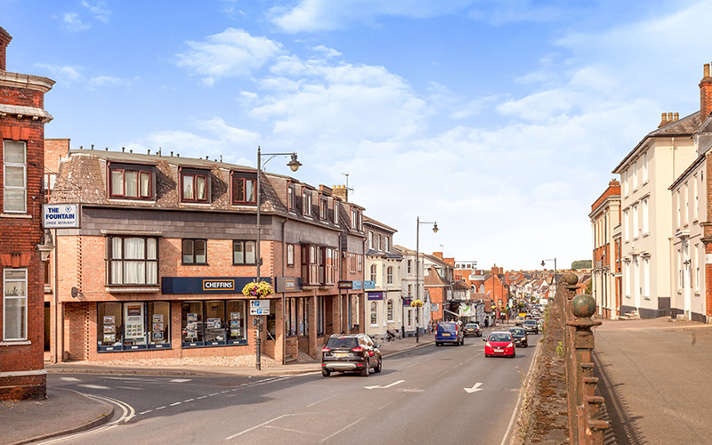 Cheffins office and surrounding street
